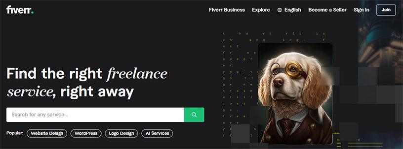 freelance websites, fiverr